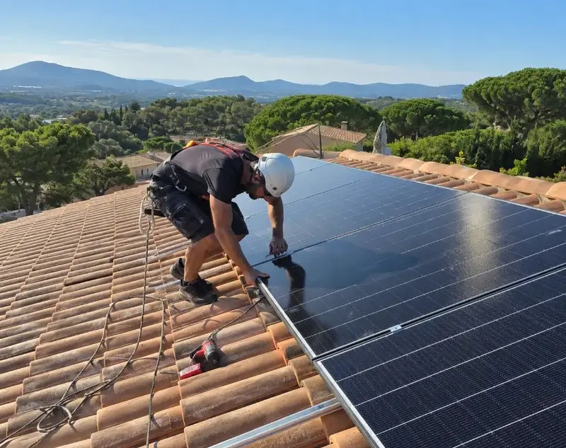 Installateur panneaux solaires Tuffalun — pose photovoltaïque sur toiture